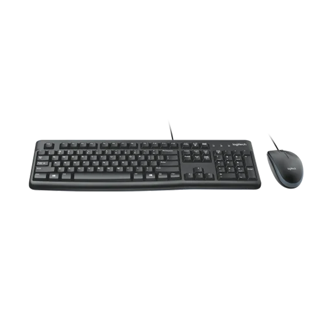 Logitech MK120 Keyboard and Mouse | Azerty | Wired USB