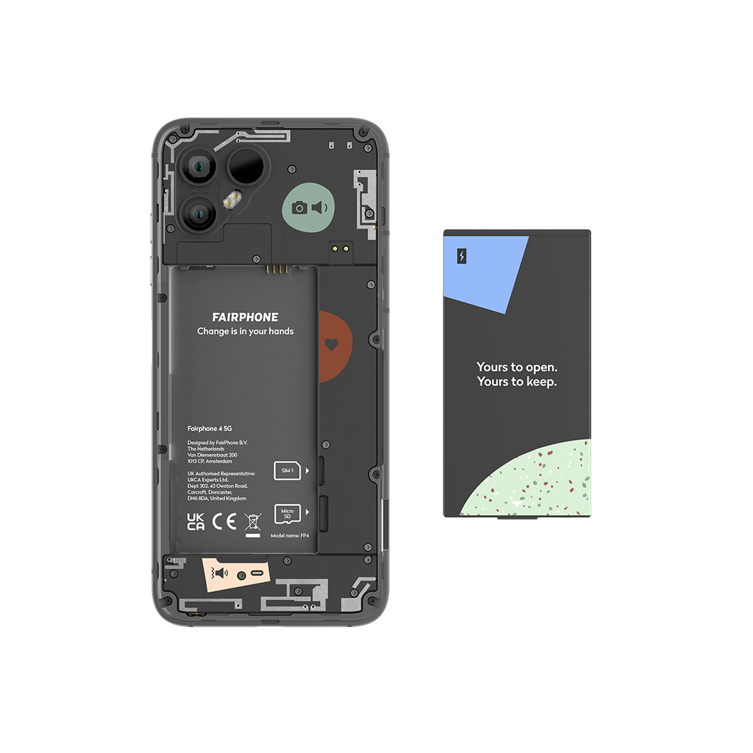 Fairphone 4 - 256GB Grey - LAATSTE STUKS