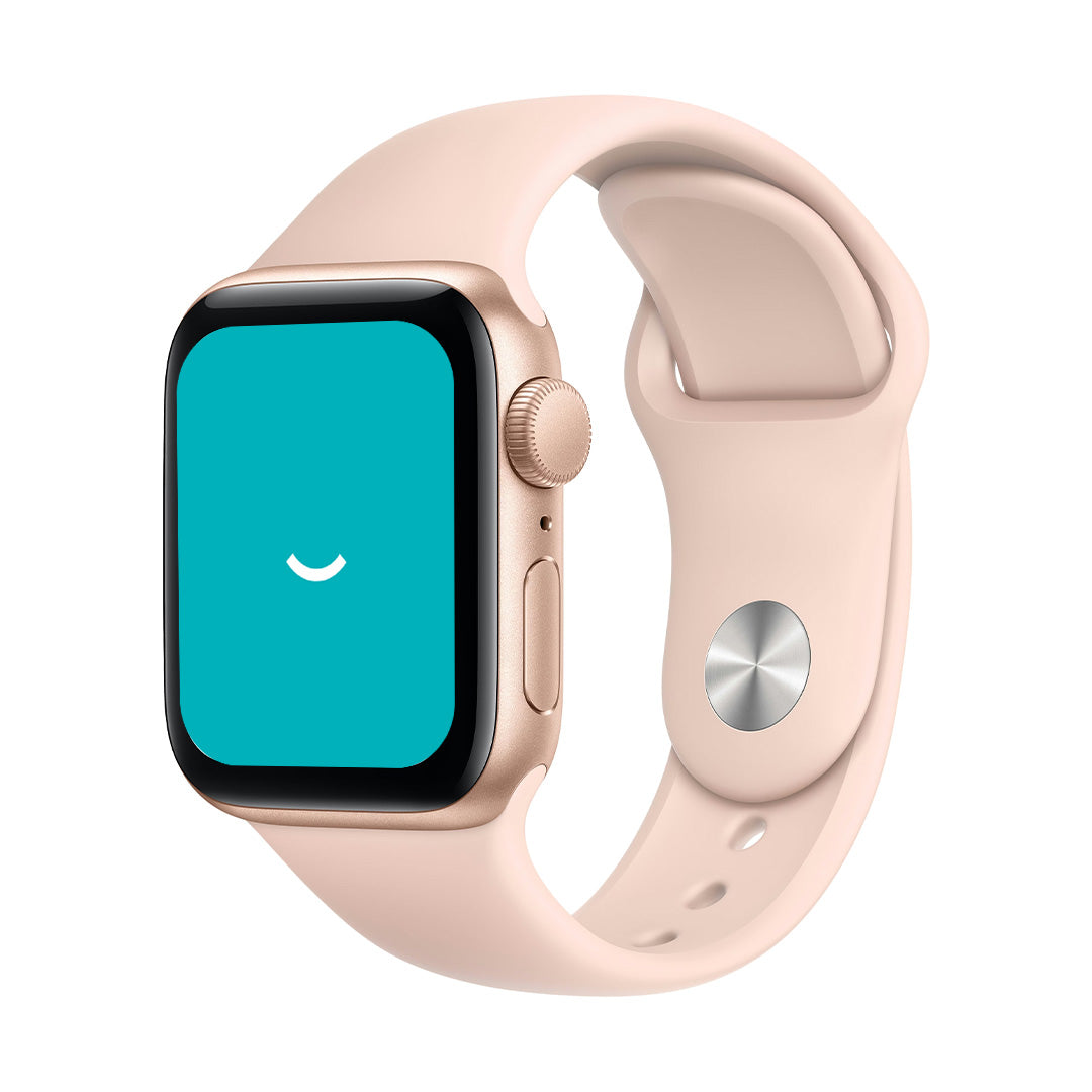 Apple Watch SE (2020) | 44mm | Gold ALU | Pink Sand Sportband | GPS + Cellular