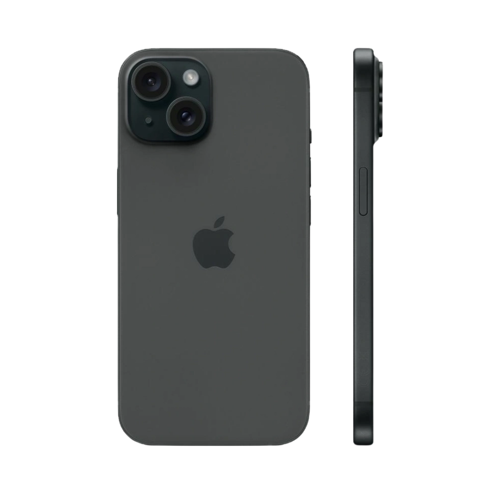 Refurbished iPhone 15 256GB Zwart Simlockvrij met Nieuwe batterij - Productfoto 3 - Back in Use