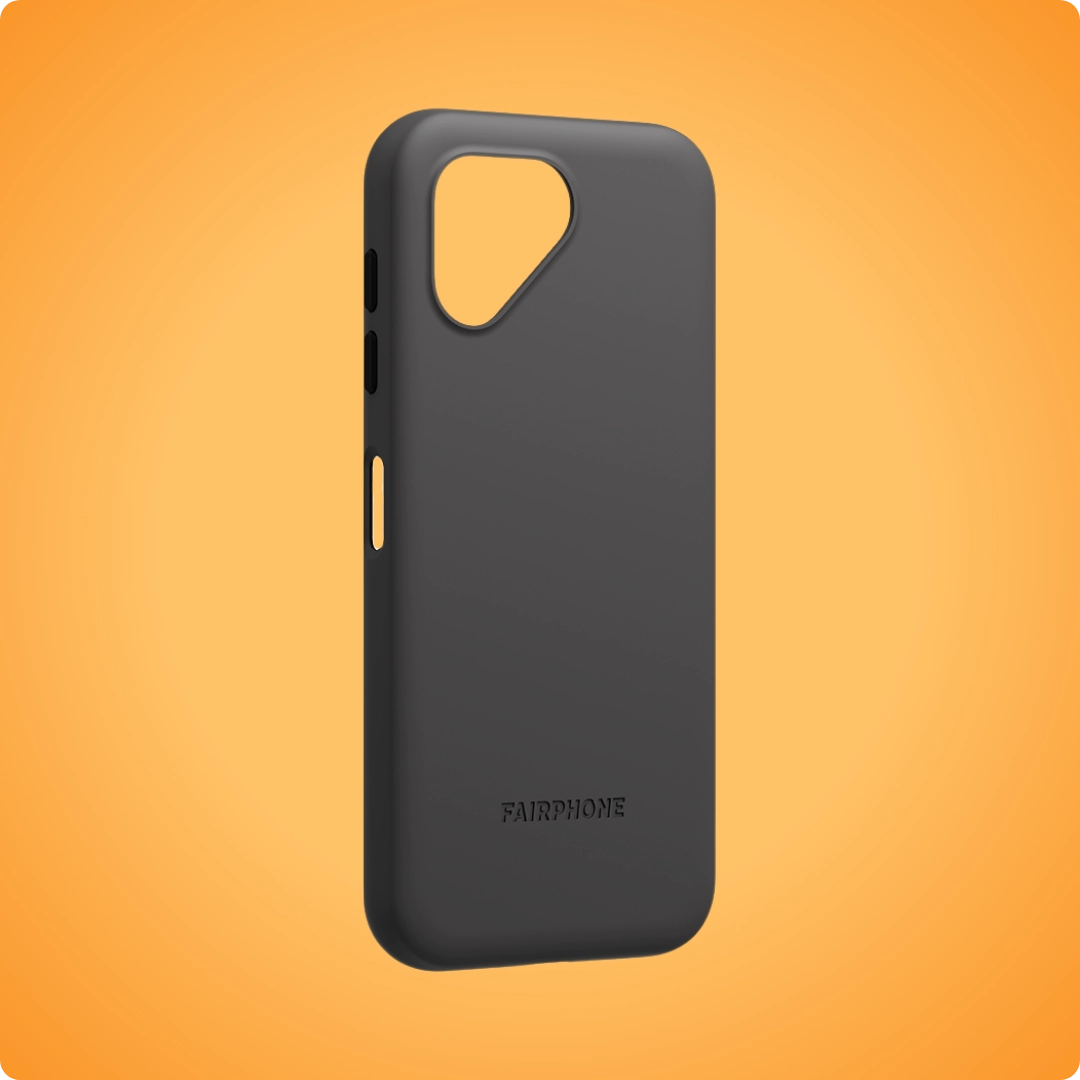 Coque de protection souple Fairphone 5 noir mat