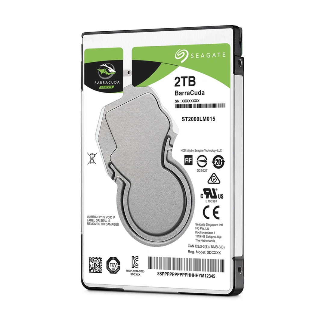 Seagate Disque dur BarraCuda 2To 2,5"