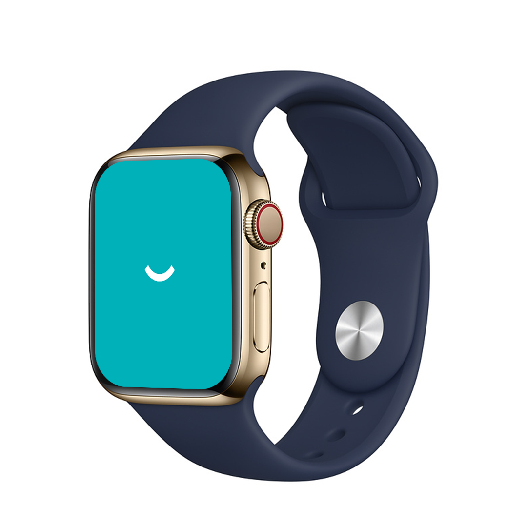 Apple Watch Series 6 40mm Gold / Deep Navy - GPS + 4G