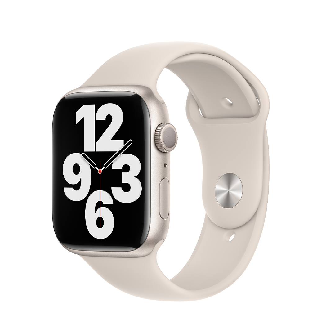 Apple Watch Series 7 45mm Starlight / Starlight - GPS + 4G