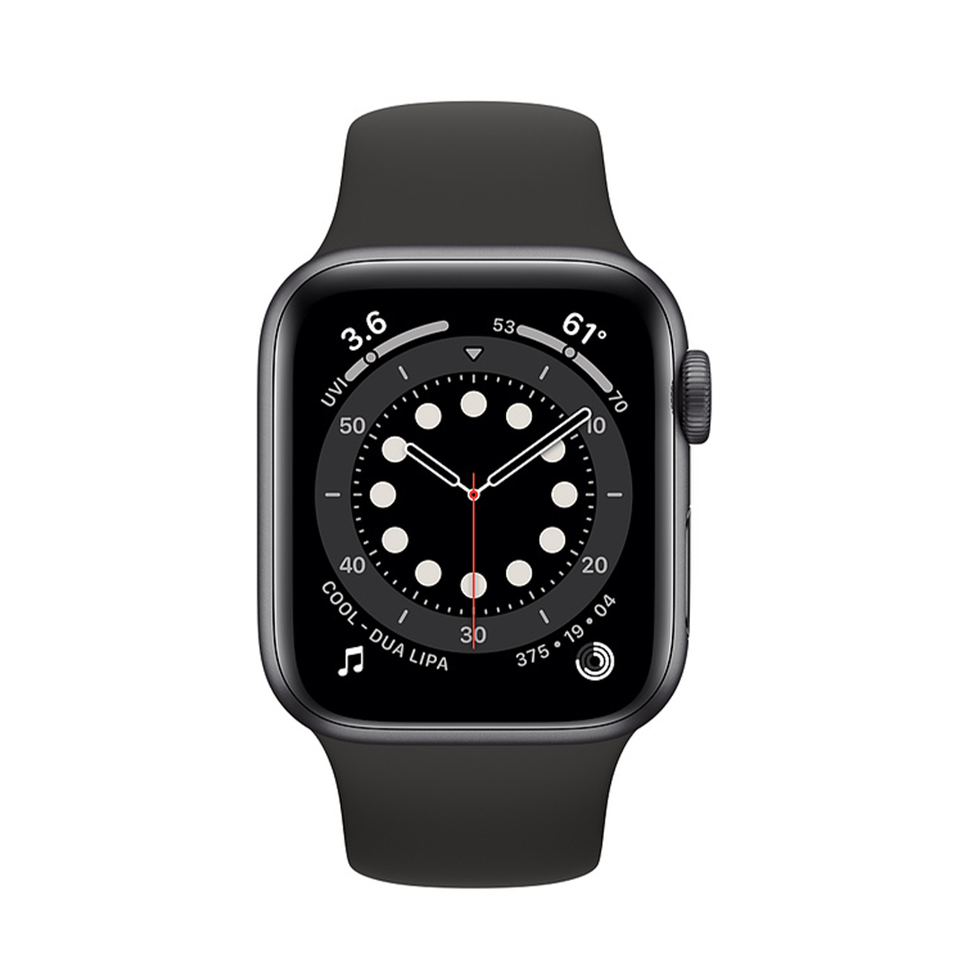 Apple Watch Series 6 40 mm Graphite / Noir - GPS + 4G