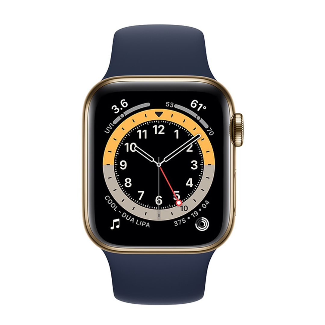 Apple Watch Series 6 40mm Goud / Blauw - GPS + 4G - APPLE DEAL