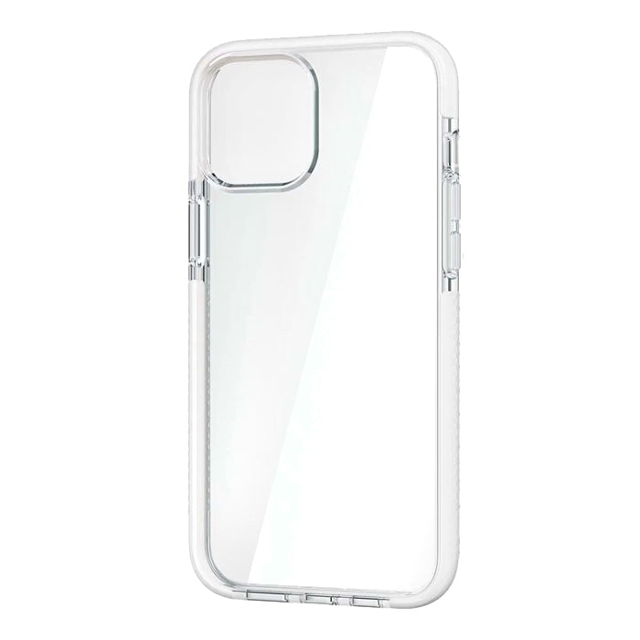 Livon Coque iPhone 12 / iPhone 12 Pro Pure Shield | Transparent/Blanc