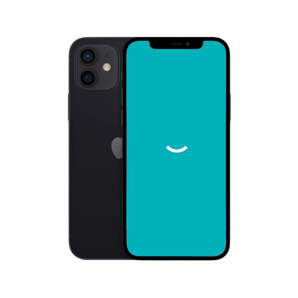 Refurbished iPhone 12 128GB Zwart Simlockvrij - Productfoto 1 - Back in Use
