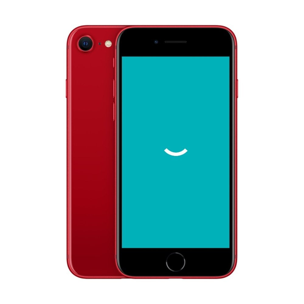Refurbished iPhone SE 2022 128GB Rood Simlockvrij - Productfoto 1 - Back in Use